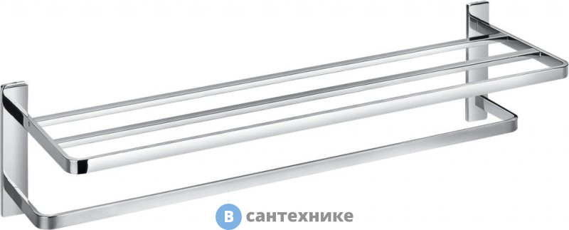 Полка Cezares CZR-F-8910 для полотенец 90х208х156, хром