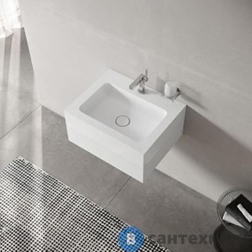 картинка Тумба с раковиной Keuco EDITION 300 30362003800 + 30360310001, белый, 650 мм (39611380100)