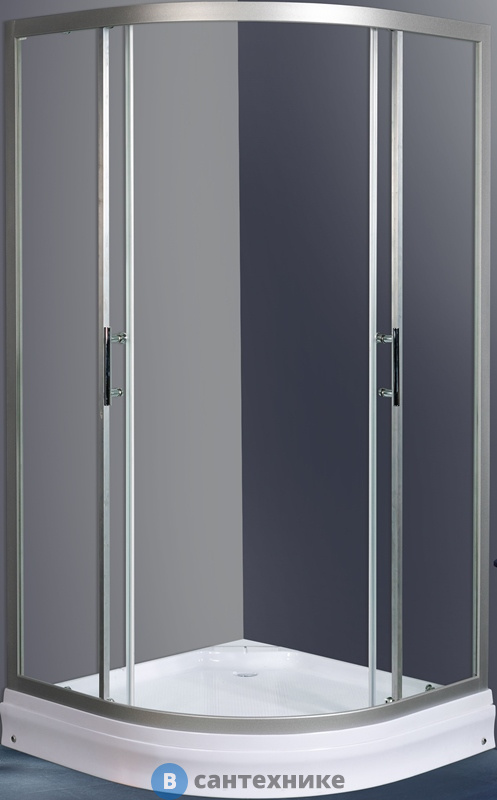 Душевое ограждение WELTWASSER WW500 С 90/189 900х900х1890 мм без поддона