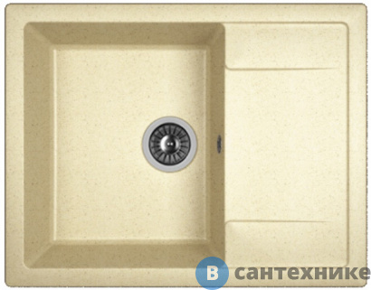 картинка Кухонная мойка Dr. Gans Техно 650, дюна СМс (25.030.C0650.402)