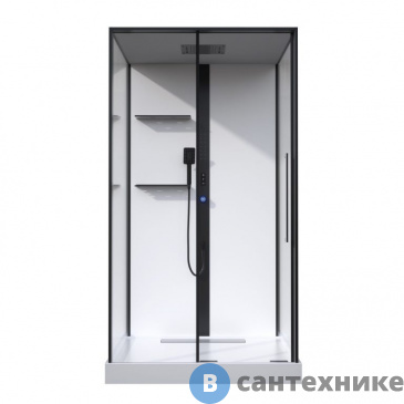 картинка Душевая кабина Black&White G8037 (800х1100х2140)