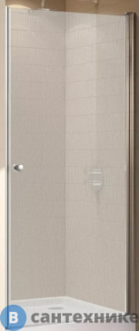 картинка Душевая дверь Cezares ECO-O-B-1-60-P-Cr 600x1900