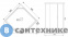 картинка Душевая кабина Aquanet Penta 2 RAIN 90*90 узорч/проф мат хром  (184489)