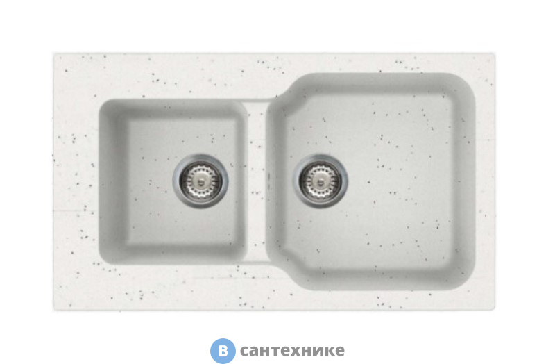 Кухонная мойка OMOIKIRI Maru 86-2-EV эверест (4993290)