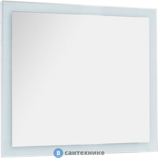 Зеркало Dreja Kvadro с LED подсветкой 1000х850 инфракрасный выключатель (77.9013W)