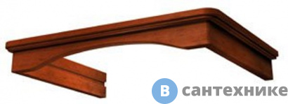 картинка Комплект багетов Krona для Adelia 600 CPB/G1/3 (темн.орех) в упаковке