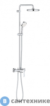картинка Душевая стойка Grohe 26224001 Tempesta Cosmo 210