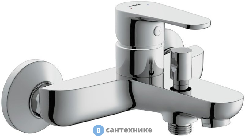 Смеситель Cersanit CERSANIA 63031 для ванны, однорычажный