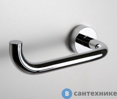 картинка Держатель туалетной бумаги WasserKRAFT Donau K-9496 металл, хромоникелевое покрытие