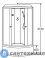 картинка Душевая кабина Loranto CS-6610 F, 100*100*215, выс. матовая