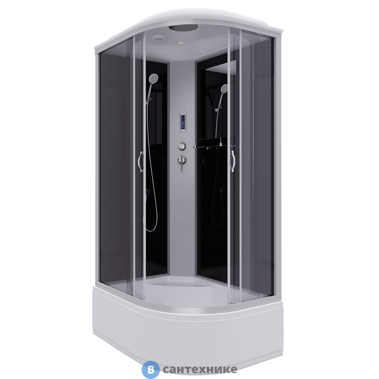 Душевая кабина Niagara NG-2510-14LP (1200х800х2150) высокий поддон, стекло тонированное