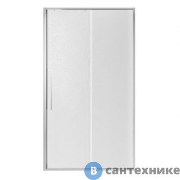 картинка Дверь в нишу Niagara NG-65-14CH (140*195) хром, стекло шиншилла