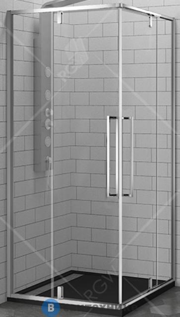 Душевой уголок RGW SV-33 90*90*200 квадрат/хром/прозрачное/6 мм (06323399-11) без поддона