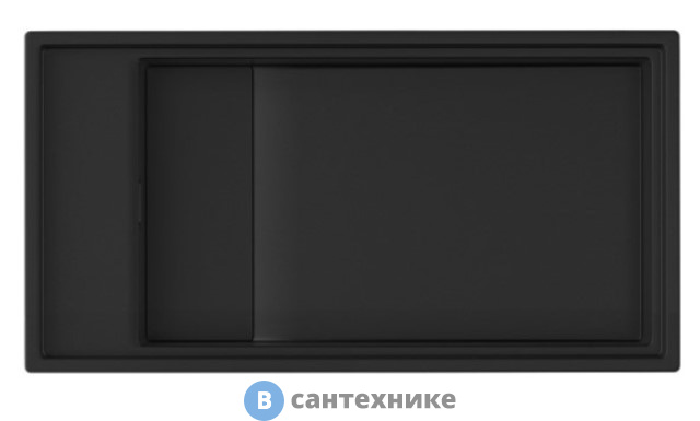 Кухонная мойка OMOIKIRI Kinaru PRO 86-U/I-GB графит (4997027)