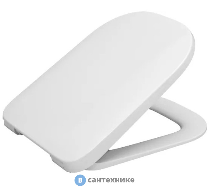 Крышка/сидение Roca 801472001 GAP тонкое сиденье, с микр. (бел)