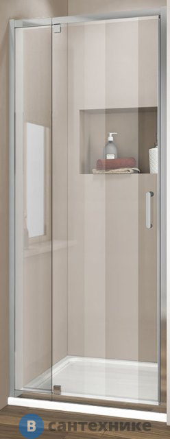 Душевая дверь Vincea Intra VDP-1I9010CL, 900/1000, хром, стекло прозрачное