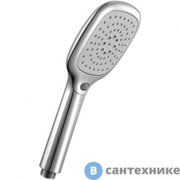 картинка Лейка душевая Lemark PROMOTION LM1013C квадратная 3-функциональная 110*253 мм, хром