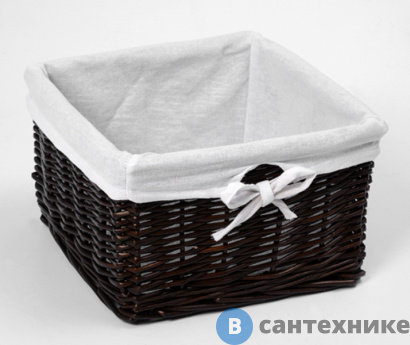 картинка Плетеная корзина WasserKRAFT Alme WB-150-L прутья ивы