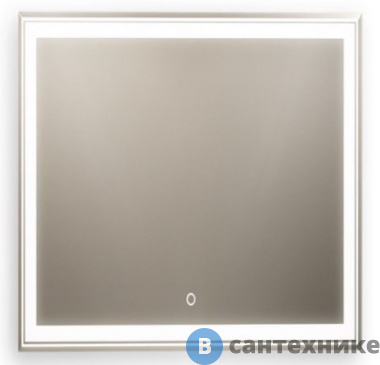 картинка Зеркало с подсветкой Art & MAX Zoe 800x800 AM-Zoe-800-800-DS-F