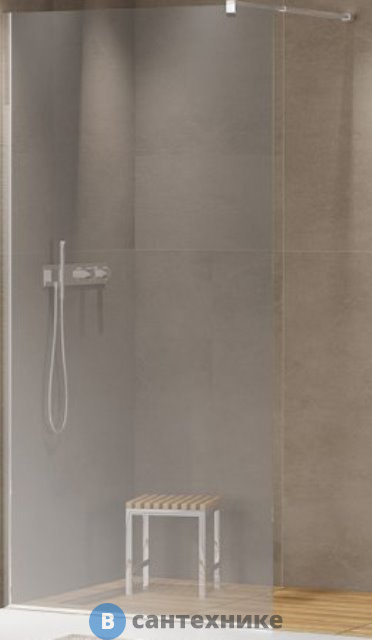 Душевая перегородка Cezares LIBERTA-L-1-100-GR-Cr 1000х1950