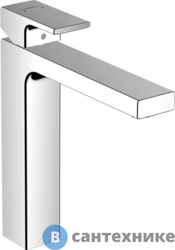 картинка Смеситель Hansgrohe 71591000 Vernis Sh для раковины,без сл. наб. хром