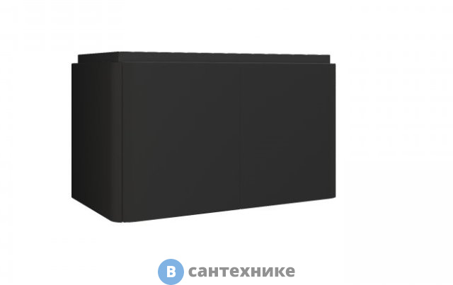 Тумба под раковину Cezares STYLUS подвесная, с четырьмя выдвижными ящиками 55227 Nero grafite, 94x48x55