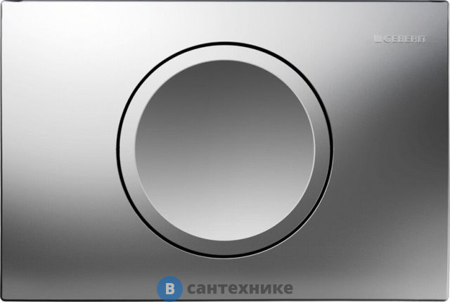Клавиша смыва Geberit DELTA11 115.120.46.1 пластик (хром мат)