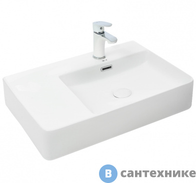 картинка Раковина WELTWASSER ELBACH 2223 R накладная (605х430х125)