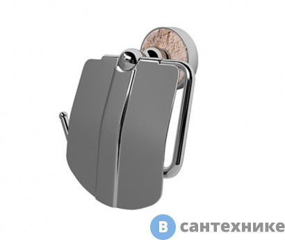 картинка Держатель WasserKRAFT Nau K-7725 туалетной бумаги с крышкой