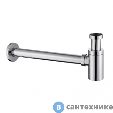 картинка Сифон для раковины ABBER AF0030 хром