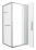 Душевой уголок Bravat Line BS090.2116A 900х900х2000 мм, без поддона
