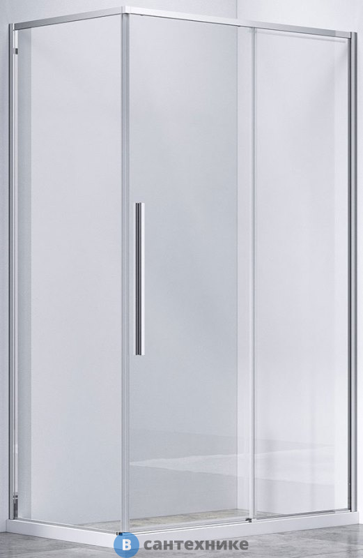 Душевой уголок Vincea Slim-N VSR-4SN9013CL, 1300*900, хром, стекло прозрачное, без поддона