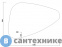картинка Зеркало Orans BC-4060-1200L с сенсорным включением подсветки, антизапотевание (1200x840x30)