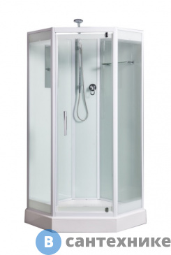 картинка Душевая кабина River PENTA Б/К 90 (90*90*14)