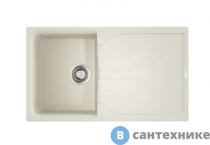 картинка Кухонная мойка OMOIKIRI Yasugata 86-WH белый (4993871)