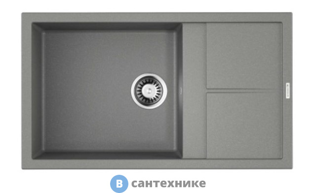 Кухонная мойка OMOIKIRI Sumi 86-GR grey (4993564)