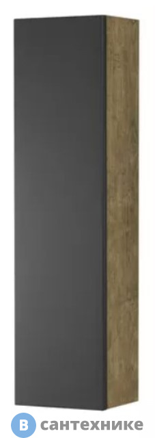 Модуль для зеркала Акватон Терра 24 Дуб Кантри/Антрацит (1A247403TEKA0)