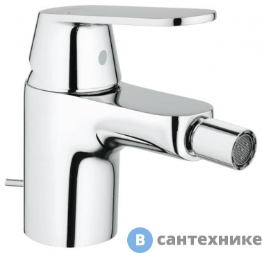 картинка Смеситель Grohe Eurosmart 32839000 Cosmopolitan для биде, сливной гарнитур