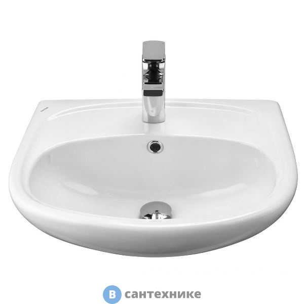 Раковина Santek АНИМО 55 с отверстием для смеситель/55х45х20,5/ (1WH110502)