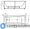 картинка Ванна акриловая AZARIO ENRICA 170*70 см прямоугольная (AV.0030170), без каркаса и сифона