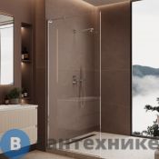 Душевая перегородка Vincea Волк-Ин (Walk-In) VSWL-7HS800CL, 800*2000, хром, стекло прозрачное