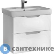 Тумба под раковину Dreja Q 80, белая (99.0003)