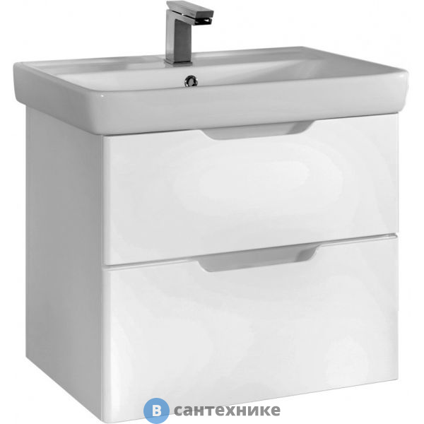 Тумба под раковину Dreja Q 80, белая (99.0003)