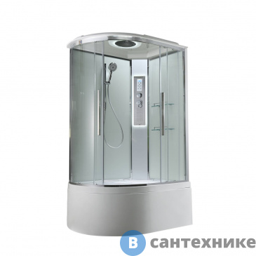 картинка Душевая кабина AvaCan EM5812RLEDT прозрачная (EM5812RLEDT)