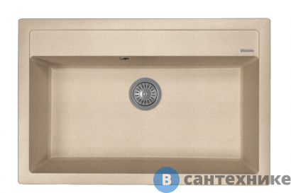 картинка Кухонная мойка FLORENTINA Липси 770, песочный FG (20.440.E0770.107)