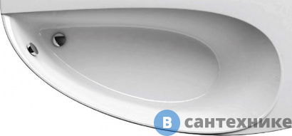 картинка Акриловая ванна Ravak AVOCADO 160 P белая (CH01000000)