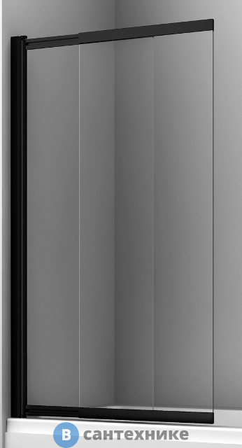 Шторка WasserKRAFT Dill 61S02-100 WasserSchutz стеклянная, на ванну