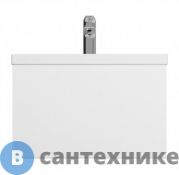 Тумба под раковину AM.PM GEM M90FHX06021WG подвесная, 60 см, 1 ящик push-to-open, белый, глянец
