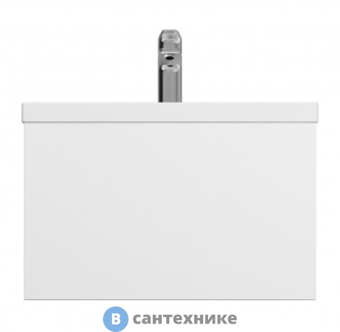 Тумба под раковину AM.PM GEM M90FHX06021WG подвесная, 60 см, 1 ящик push-to-open, белый, глянец