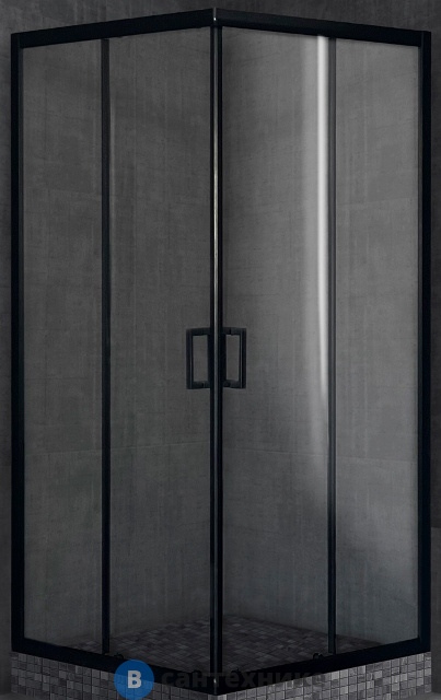 Душевой уголок Royal Bath RB HPD-T-BL 80x80x185 (прозрачное) (RB80HPD-T-BL) без поддона